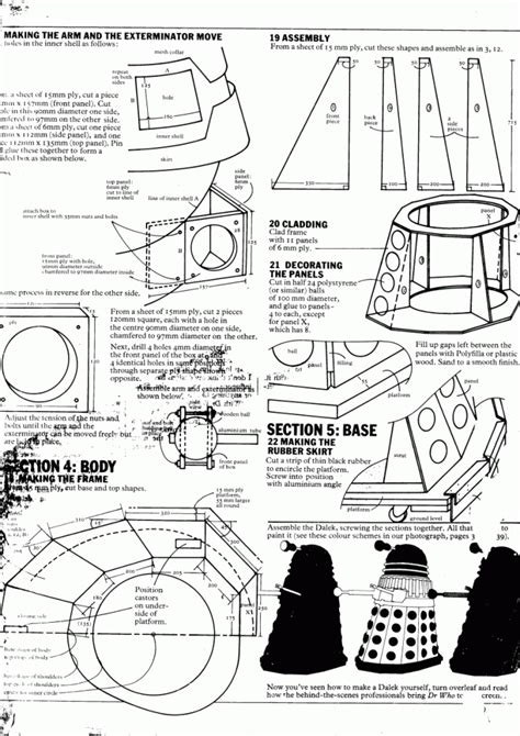 project dalek drawing board